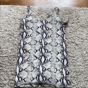 Snake skin Tobi dress